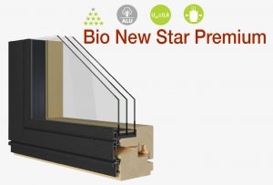 Finestra Legno e Alluminio Bio New Star Premium Alu
