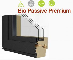 Finestra Legno e Alluminio Bio Passive Premium Alu