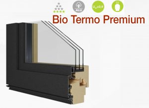 Finestra Legno e Alluminio Bio Termo Premium Alu