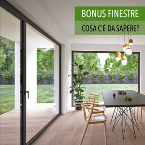Bonus Finestre con Finestre d'Arredo